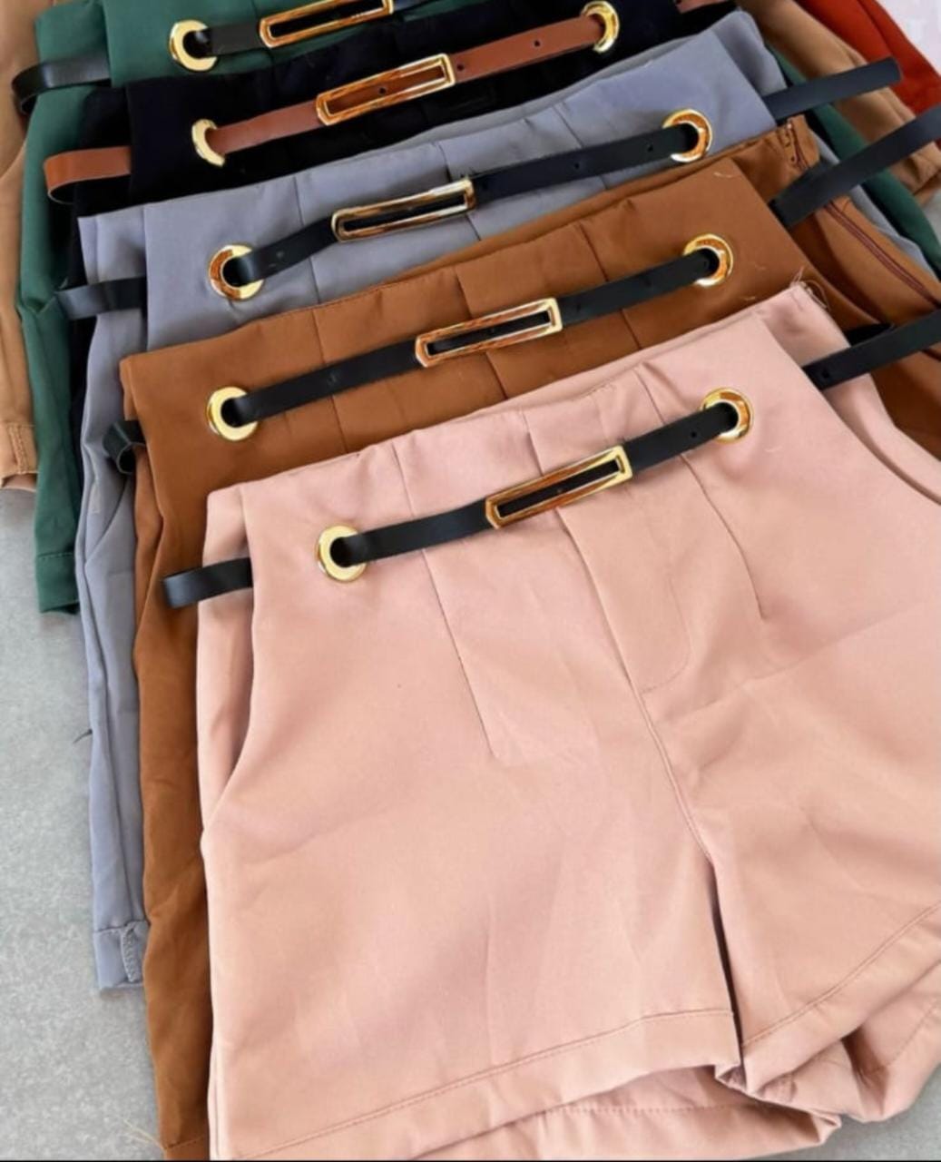 Short Alfaiataria com Cinto