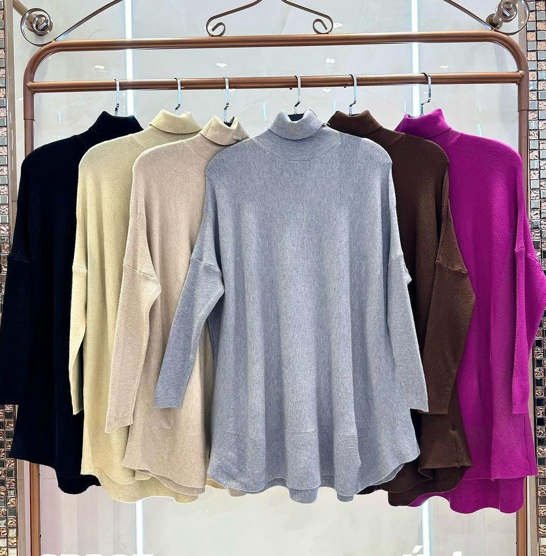 Blusa Poncho Modal