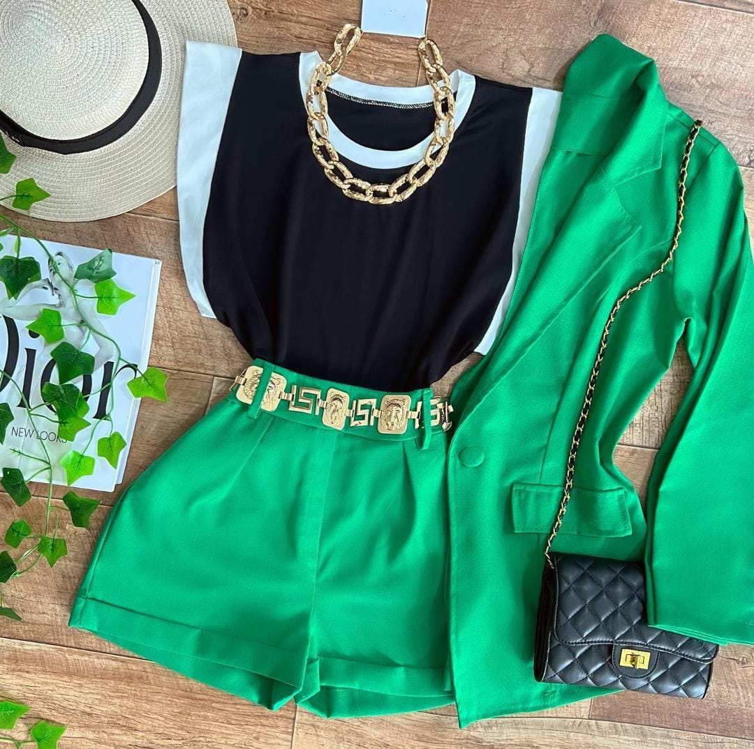 Conjunto linho Trio