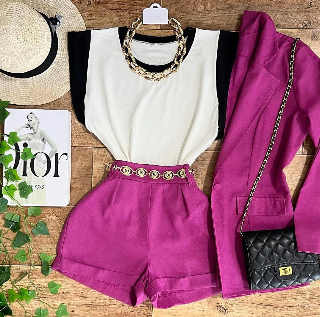 Conjunto linho Trio