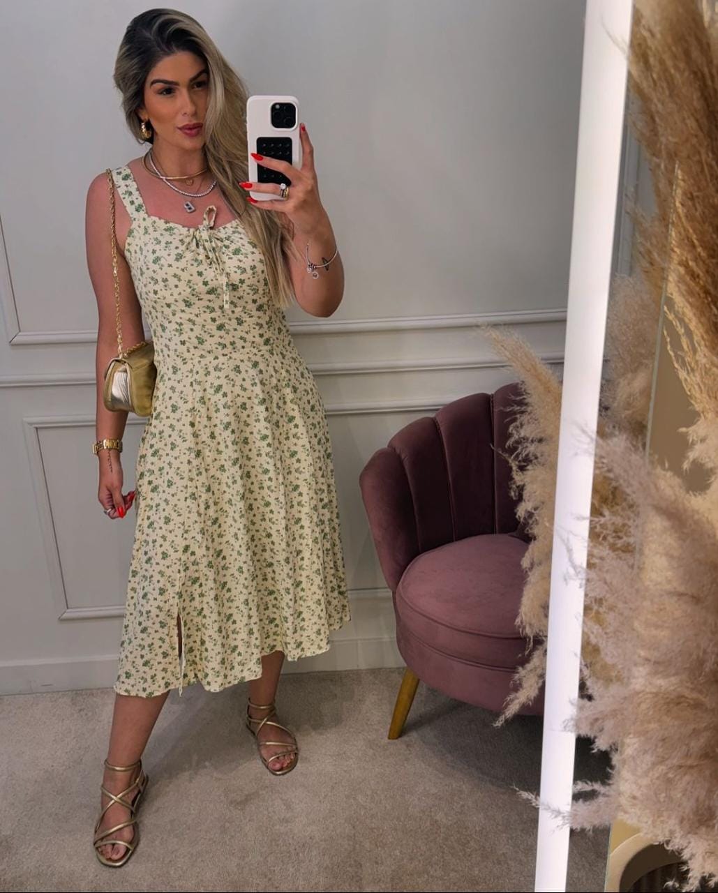 Vestido Viscolinho Florzinha