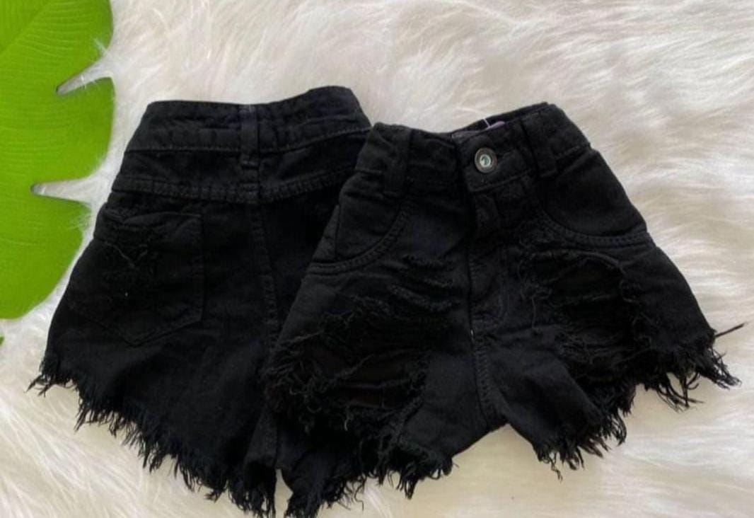 Short Jeans Black