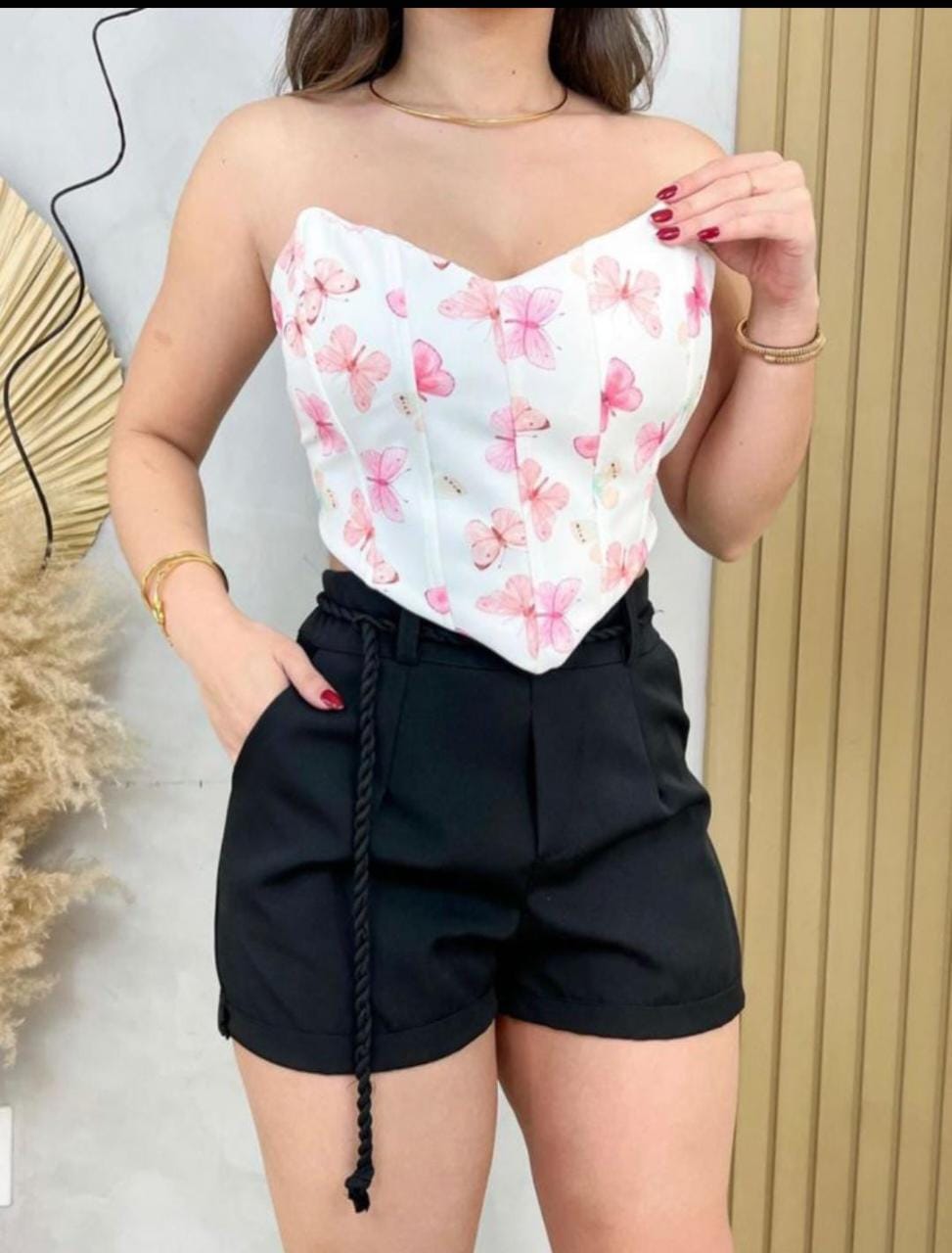 Cropped Borboleta
