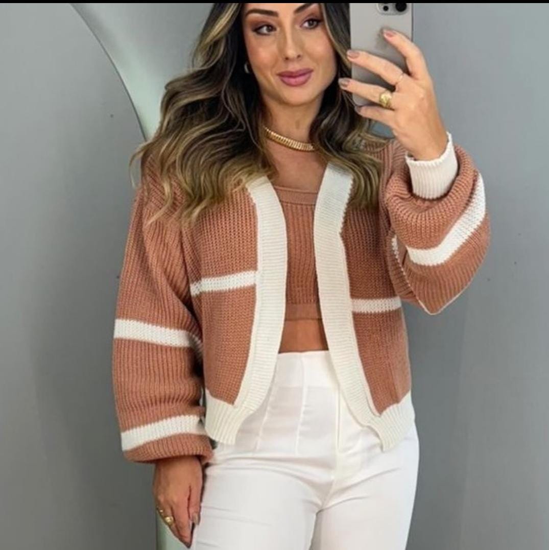 Conjunto Eloá (Casaco e Blusa)