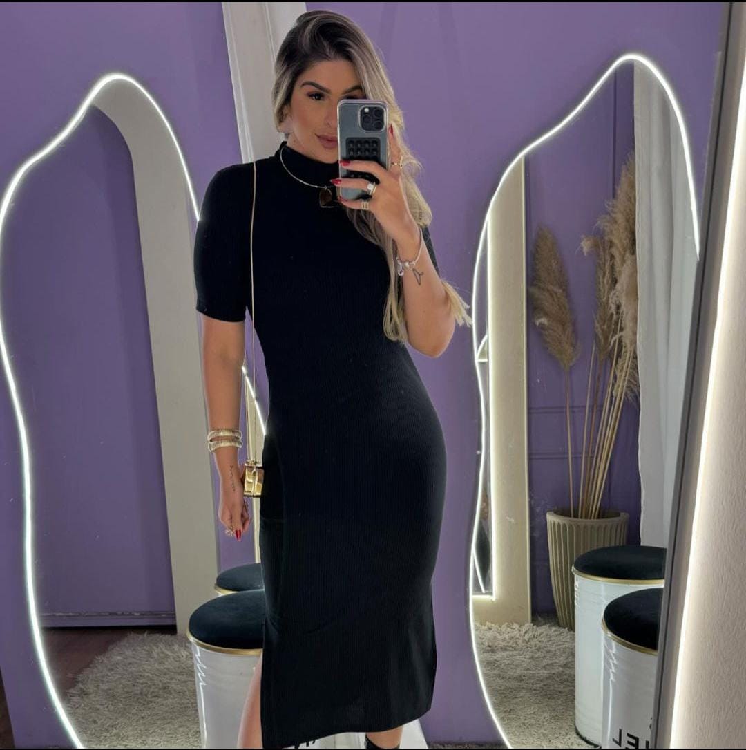 Vestido Canela 100% Algodão