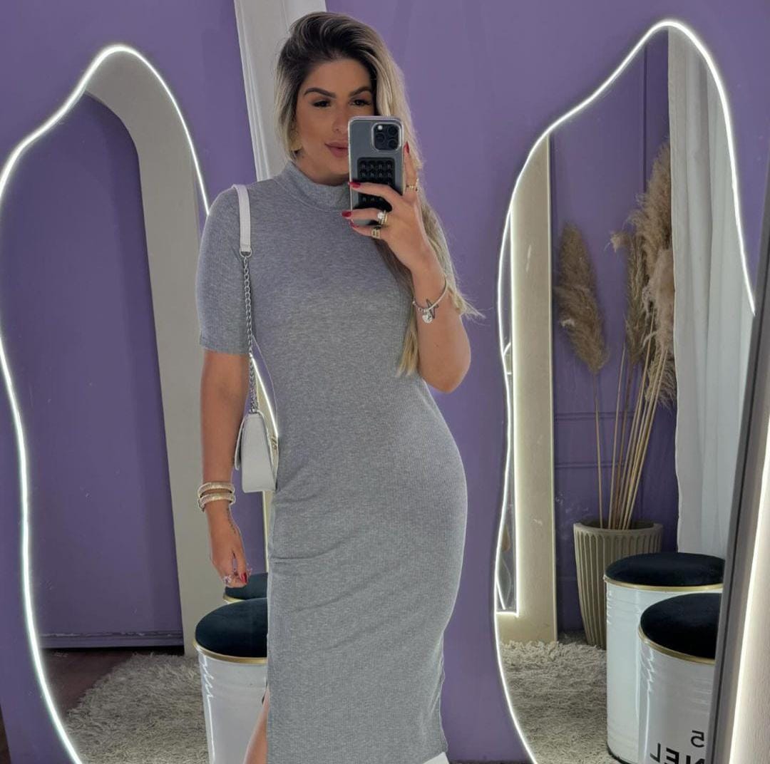 Vestido Canela 100% Algodão
