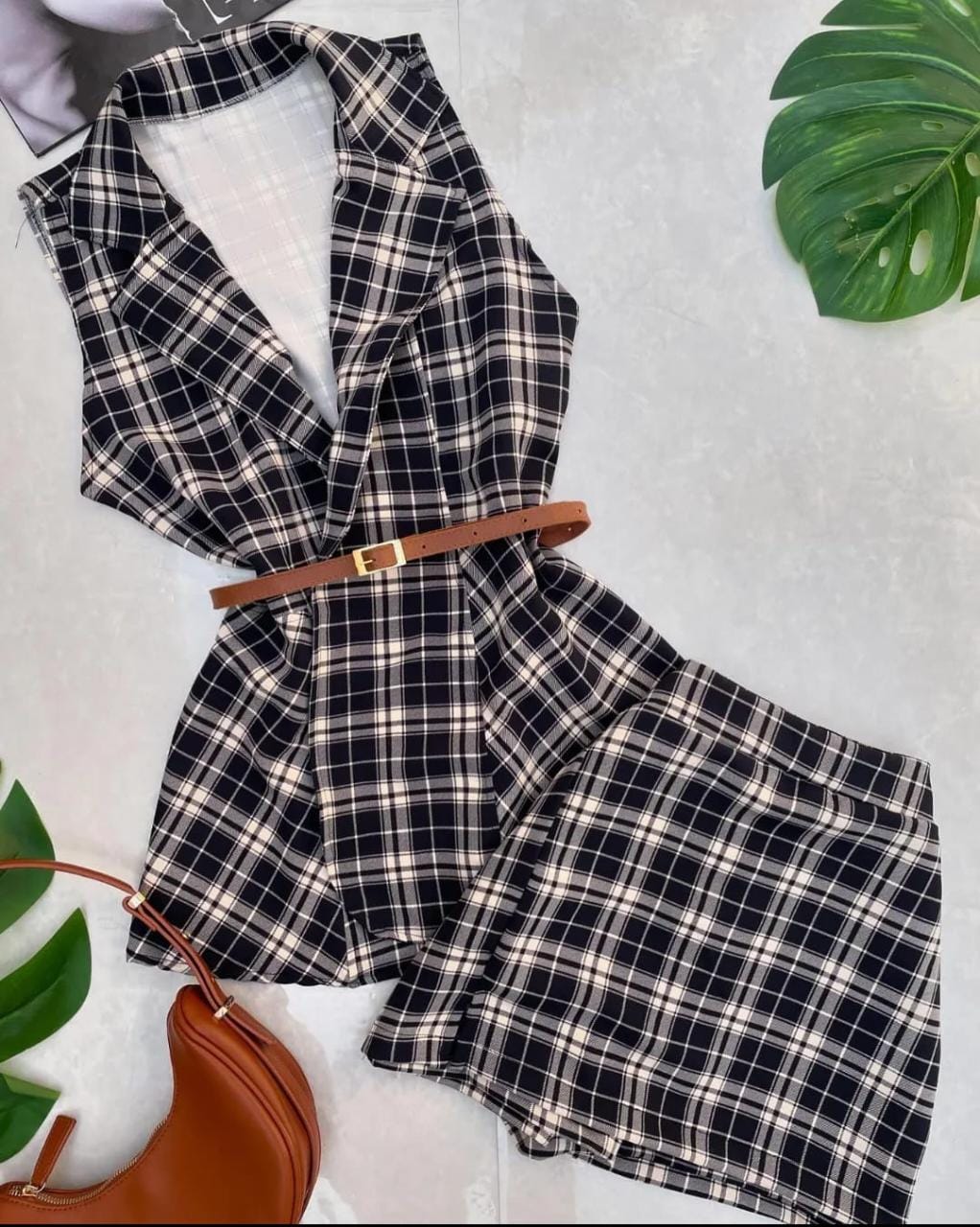 Conjunto P&B Alfaiataria