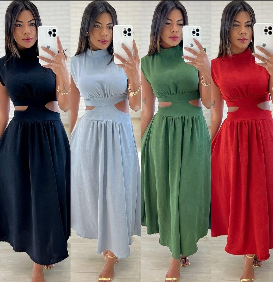 Vestido Vazado