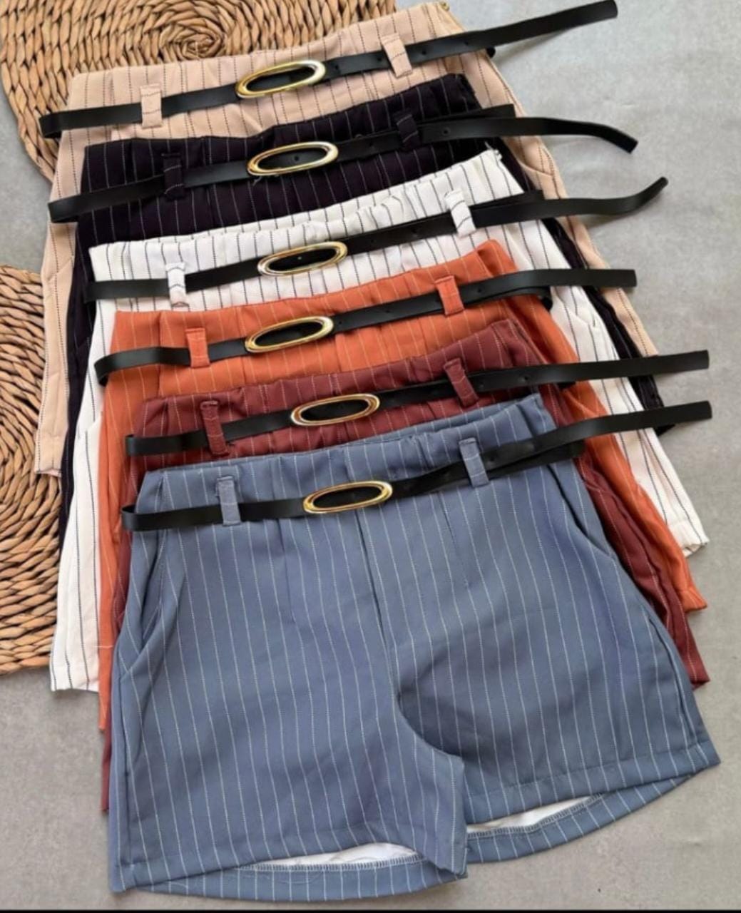 Short Alfaiataria Risca de Giz