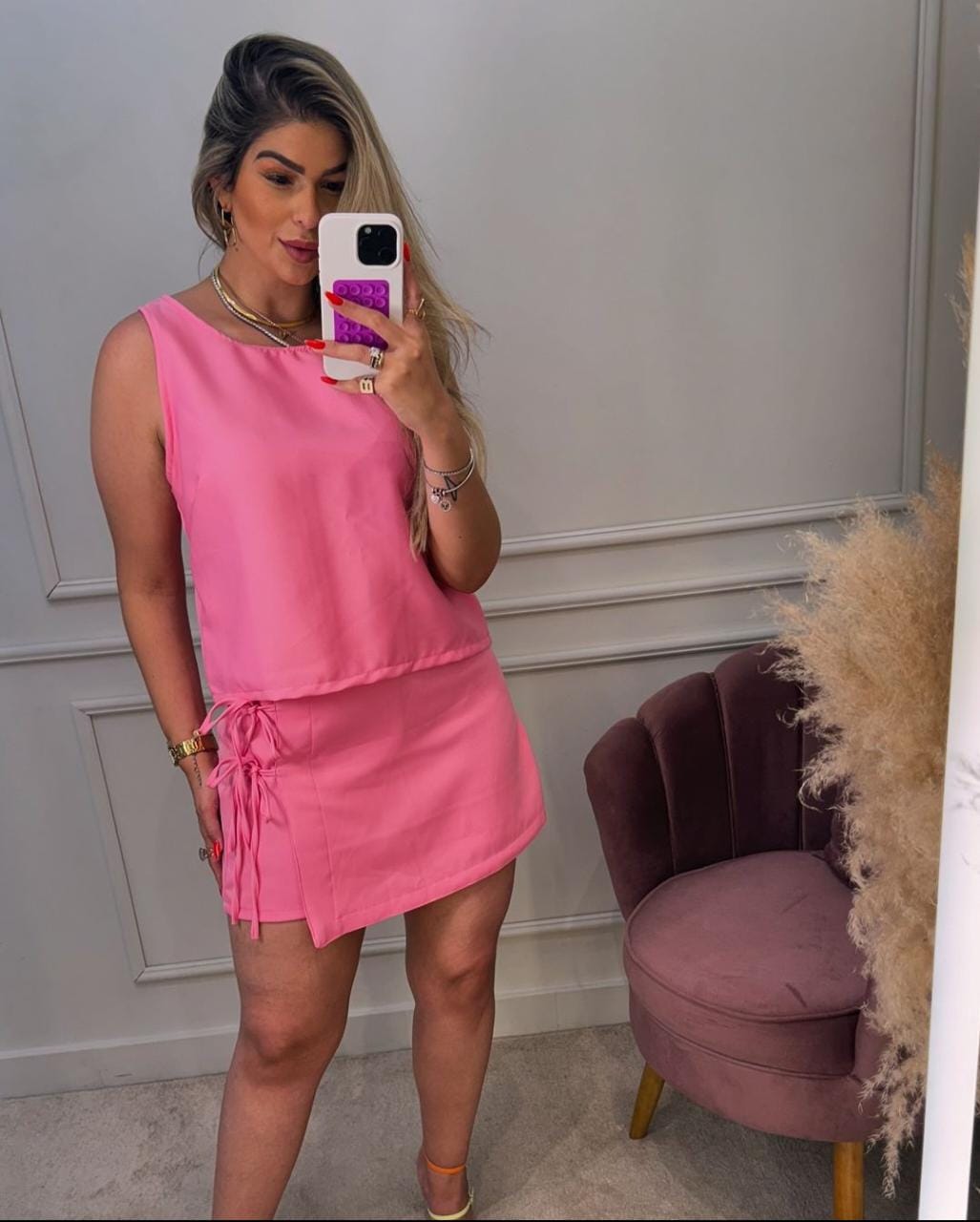Conjunto Crepe Alfaiataria
