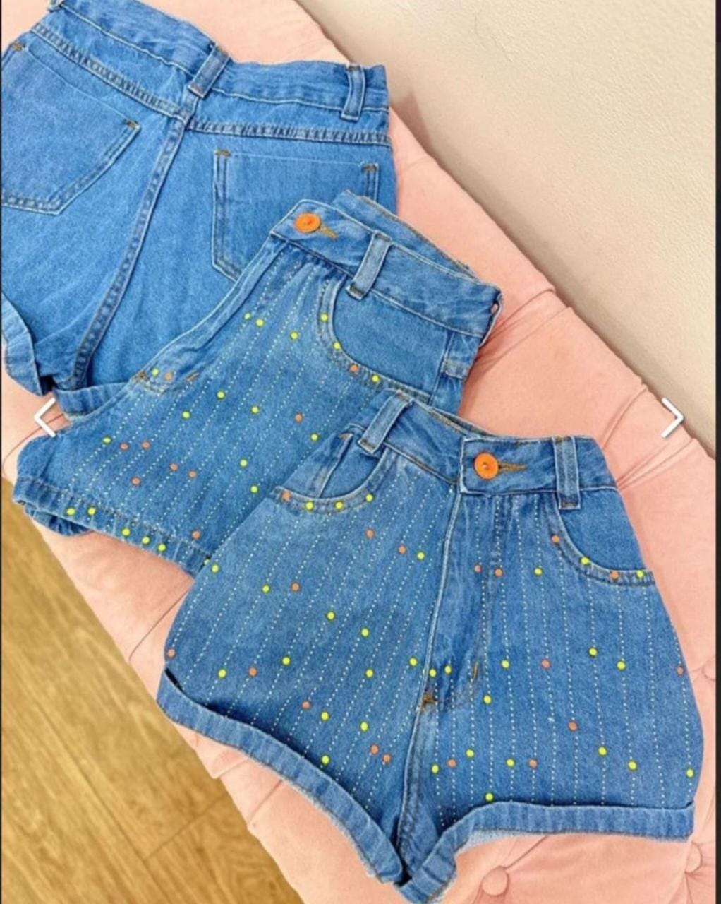 Short Jeans Brilho